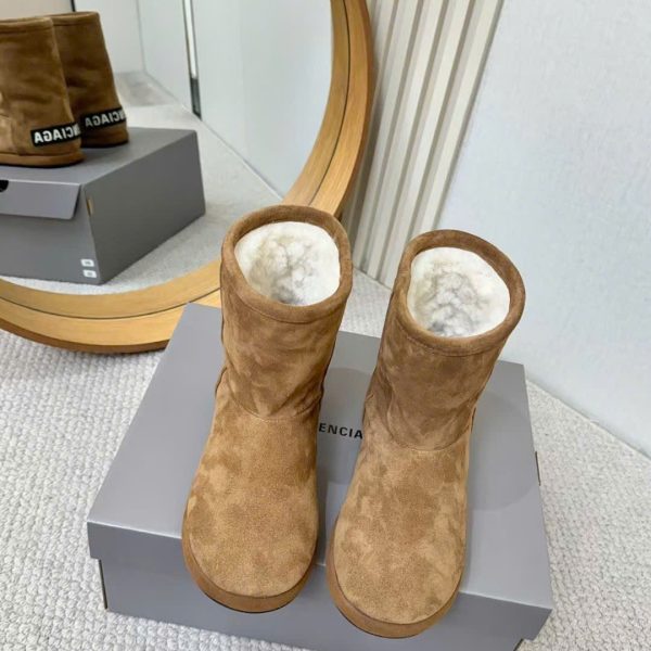 Balenciaga Fur Ankle Boot New Collections