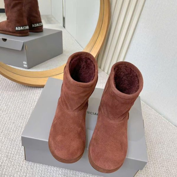 Balenciaga Fur Ankle Boot New Collections