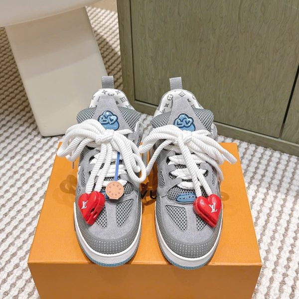 Louis Vuitton Trainer Skate Sneaker TPU Unisex Shoes