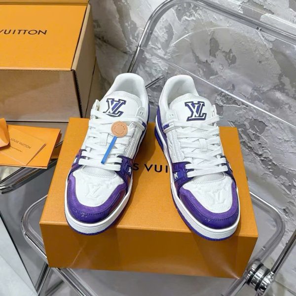 Louis Vuitton Trainer Monogram Sneaker Men's Shoes