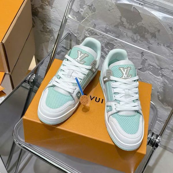 Louis Vuitton Trainer Monogram Sneaker Men's Shoes