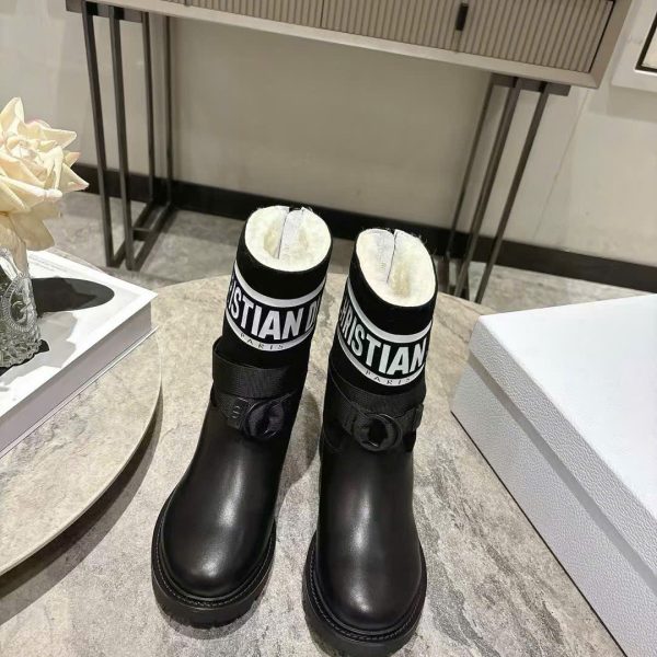 Christian Dior Leather Ankle Boots New Arrivals