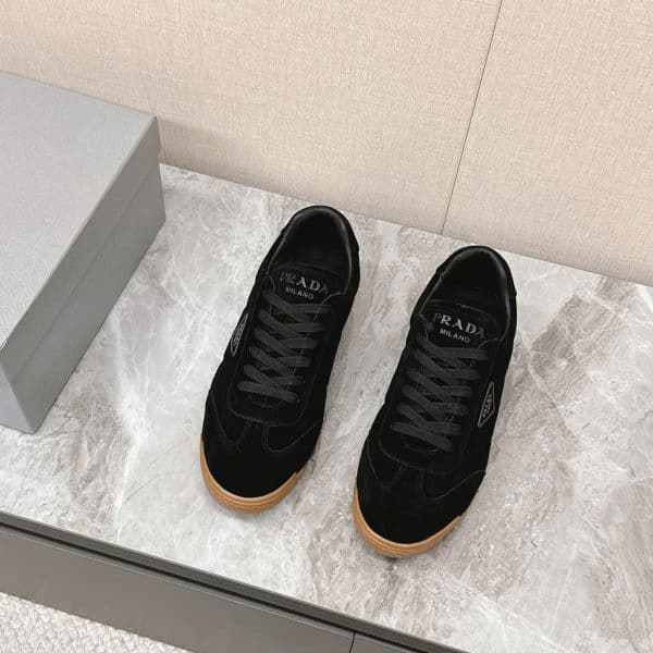 Prada Triangle Logo TPU Sneakers Unisex Shoes