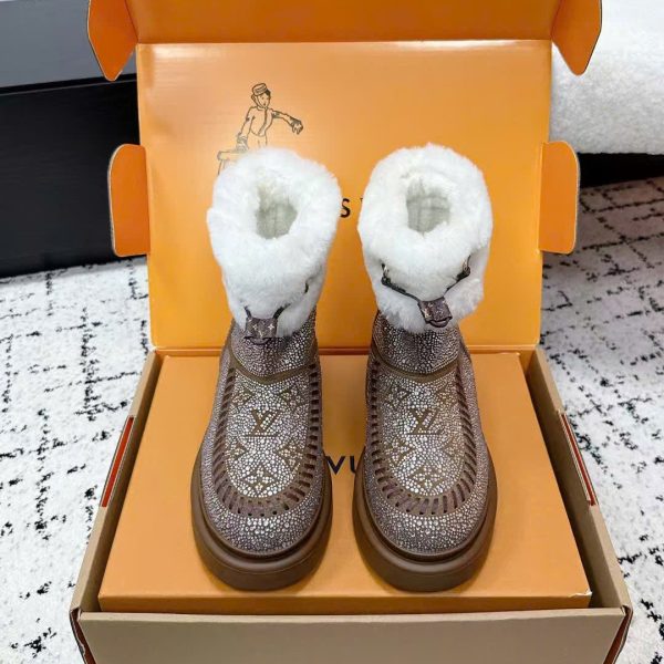 Louis Vuitton Cortina Monogram Ankle Boot New Collections