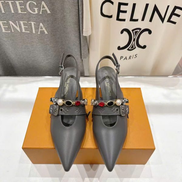 Louis Vuitton Slingback Charms Women's Shoes New Collections