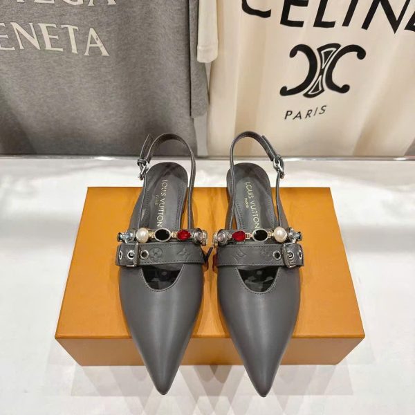 Louis Vuitton Slingback Charms Women's Shoes New Collections