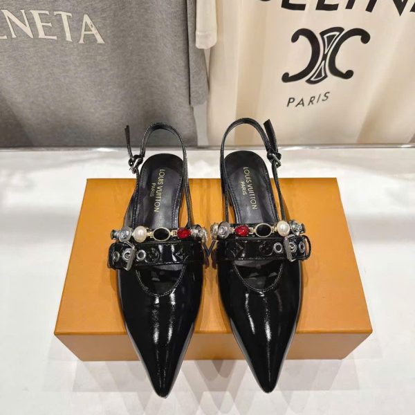 Louis Vuitton Slingback Charms Women's Shoes New Collections