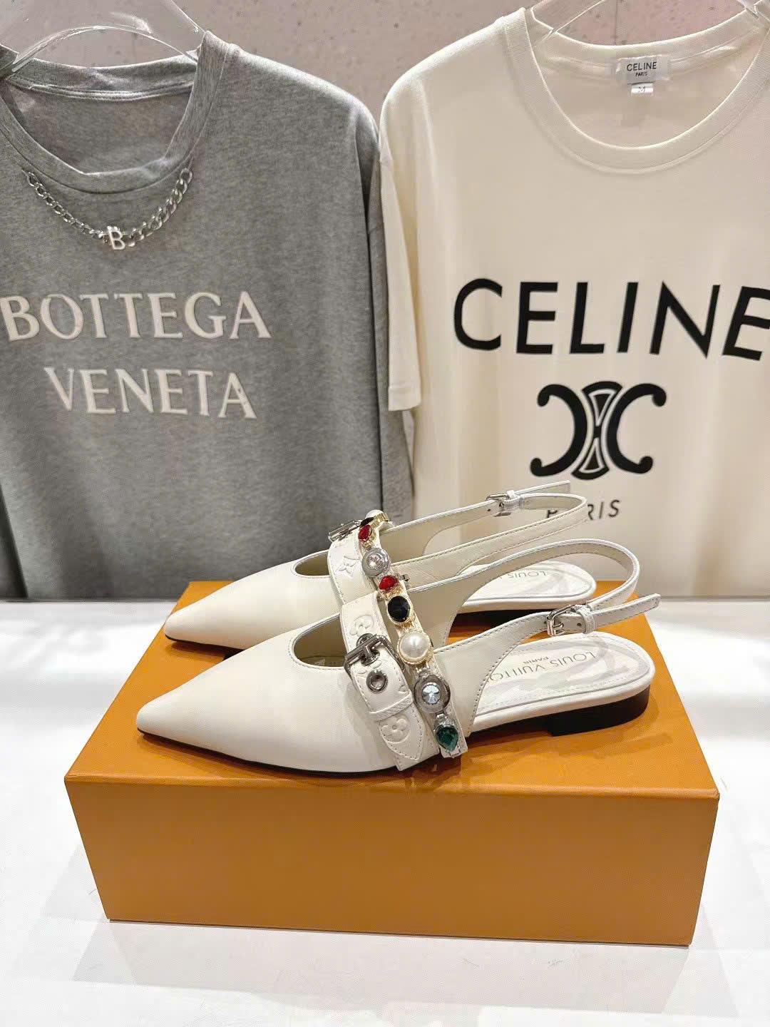 Louis Vuitton Slingback Charms Women's Shoes New Collections - Image 2