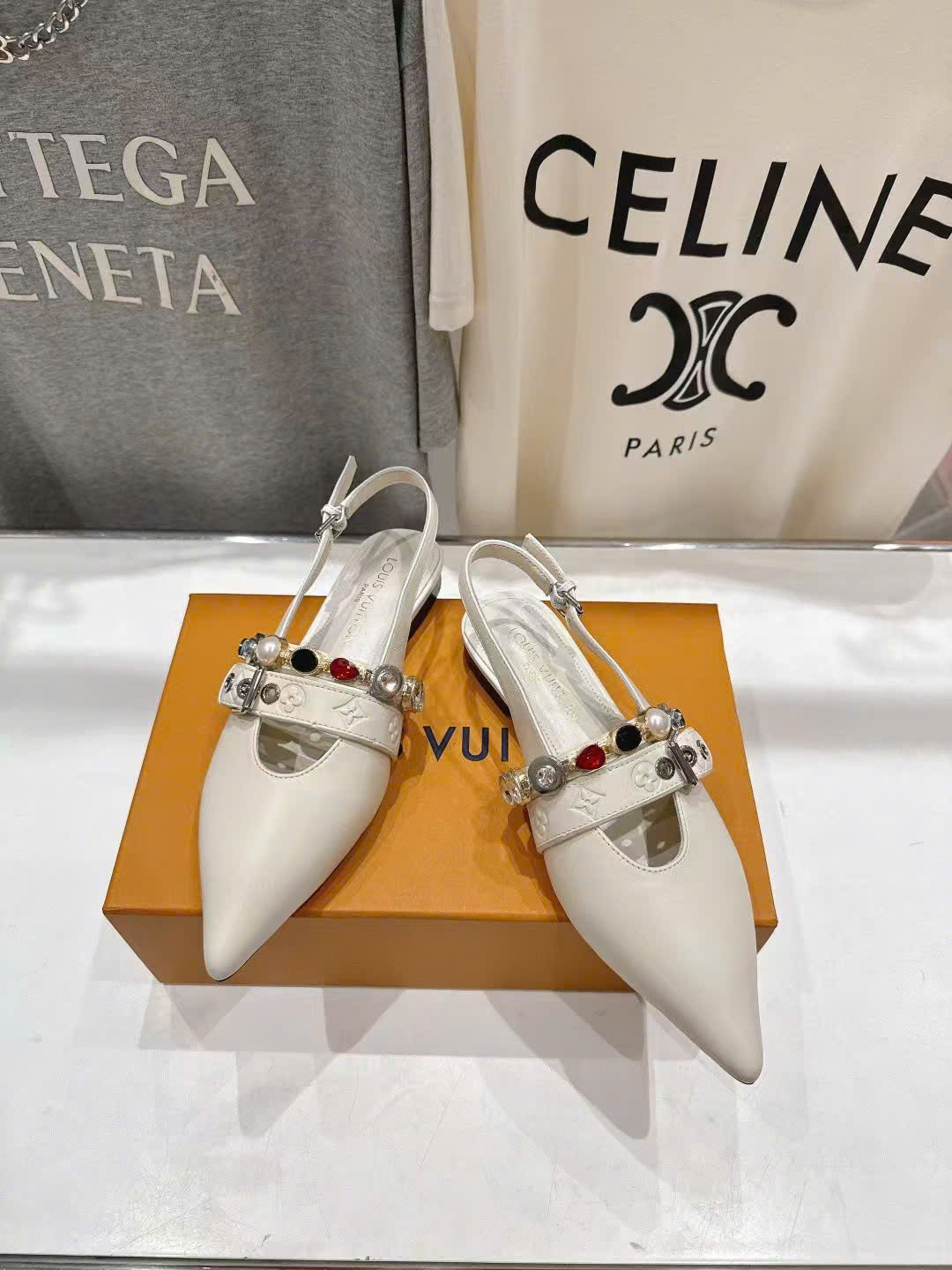 Louis Vuitton Slingback Charms Women's Shoes New Collections - Image 5