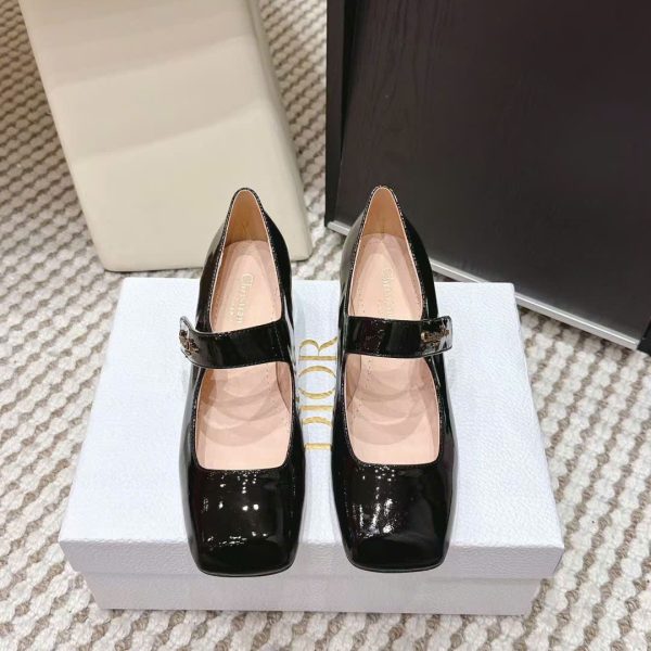 Christian Dior Leather Women's Shoes 5cm