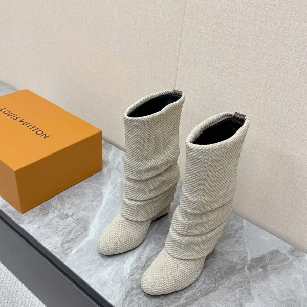 Louis Vuitton Summer Wedge Women's Boot 10cm