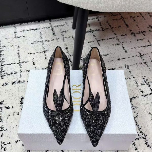 Christian Dior Shearling Women's Shoes New Arrivals