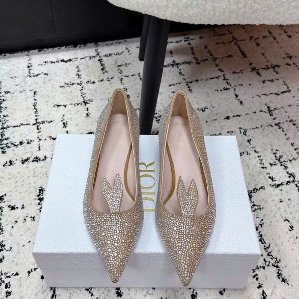 Christian Dior Shearling Women's Shoes New Arrivals