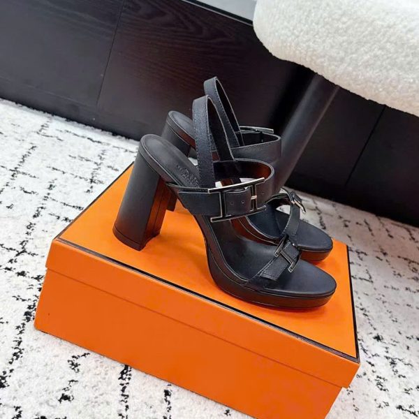 Hermès Bossa Hight Heel Platform Women's Sandal 8.5cm