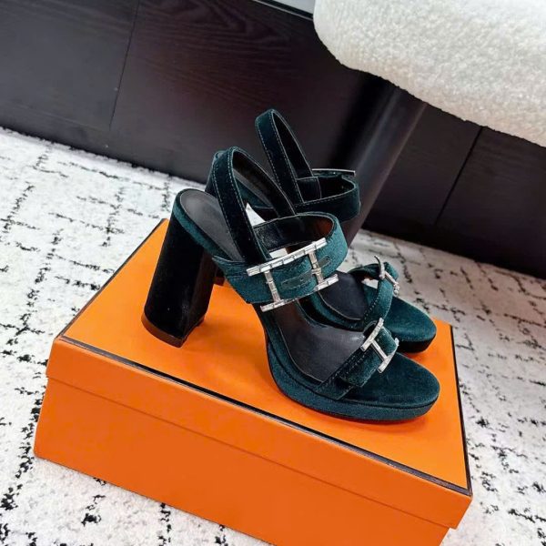 Hermès Bossa Hight Heel Platform Women's Sandal 8.5cm