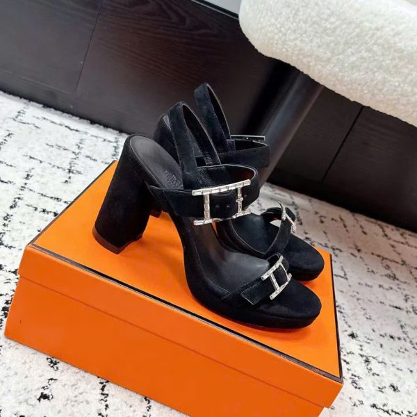 Hermès Bossa Hight Heel Platform Women's Sandal 8.5cm