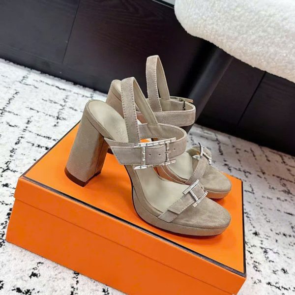 Hermès Bossa Hight Heel Platform Women's Sandal 8.5cm