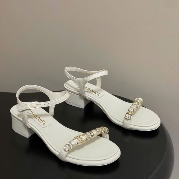 Chanel CLogo Women's Sandals 3.5cm