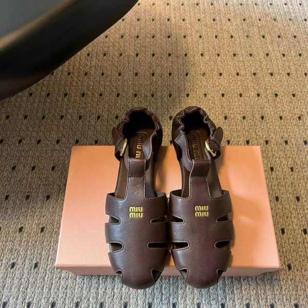 Miu Miu Eva Platform Cage Women Sandals