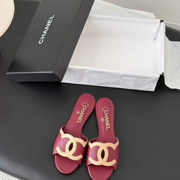 Chanel CLogo Women Slides