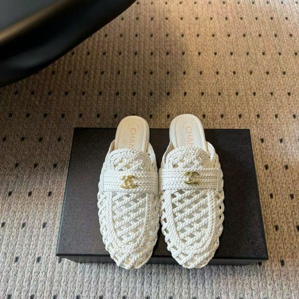 Chanel Moccasin Pre-Collections Women Mules