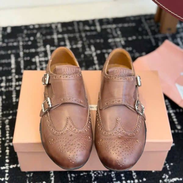 Miu Miu Brogue TPU Women Shoes