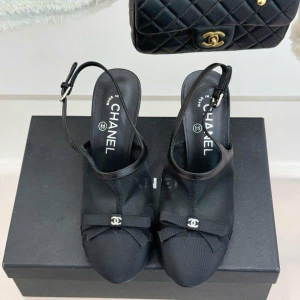 Chanel CLogo Slingback Women Shoes
