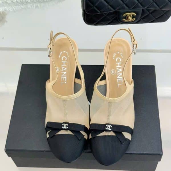 Chanel CLogo Slingback Women Shoes