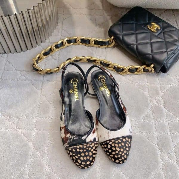 Chanel Women Slingback Shoes