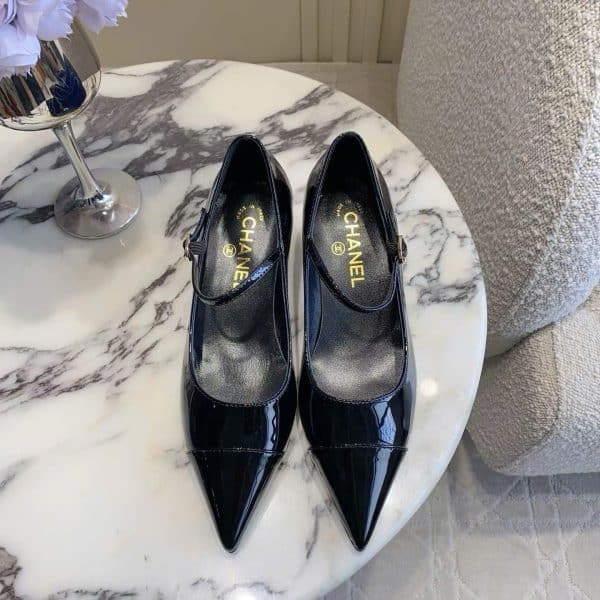 Chanel CLogo Mary Jane Women Shoes