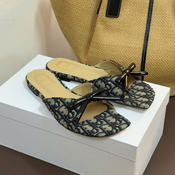 Christian Dior Ribbons Women Slide