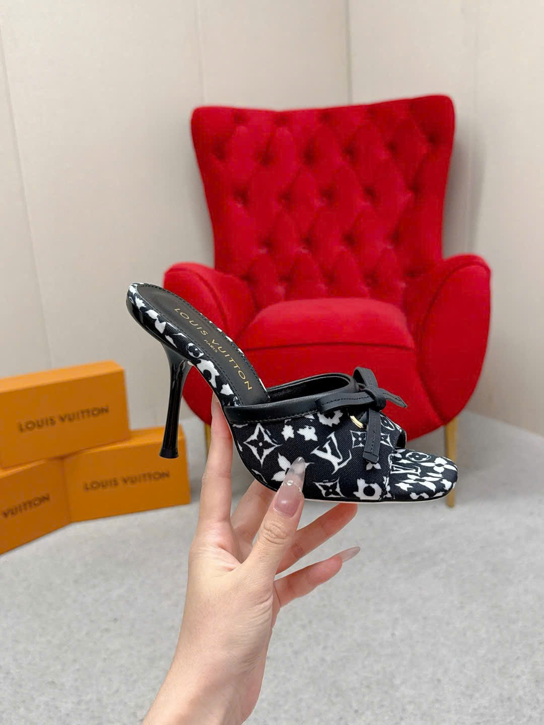 Louis Vuitton Murakami Women's Sandals 9cm - Image 4