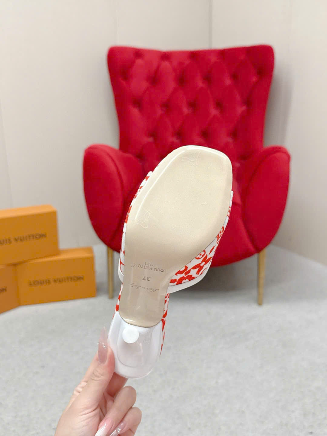 Louis Vuitton Murakami Women's Sandals 9cm - Image 10