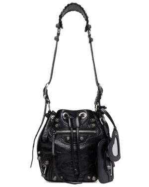 Balenciaga Le Cagole XS Bucket Bag Black
