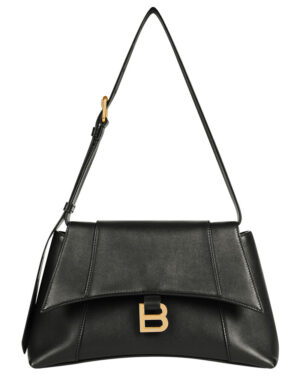Balenciaga Downtown Small Shoulder Bag Black