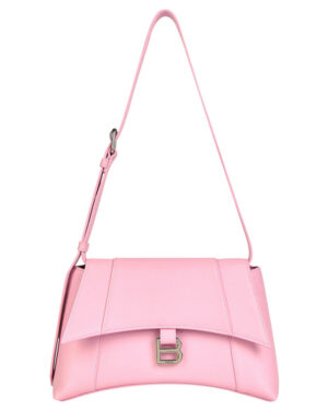 Balenciaga Downtown Medium Shoulder Bag Pink