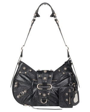 Balenciaga Le Cagole Medium Shoulder Bag Black