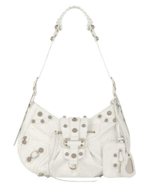 Balenciaga Le Cagole Medium Shoulder Bag Cream