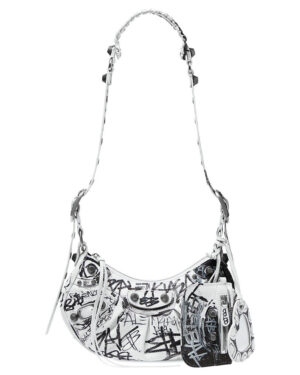 Balenciaga Le Cagole XS Shoulder Bag Cream