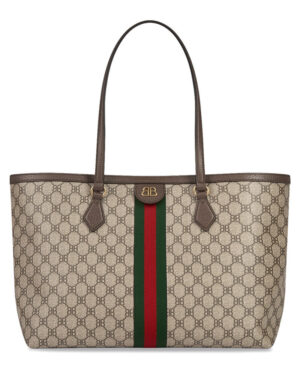 Balenciaga Hacker Medium Tote Bag Dark Coffee