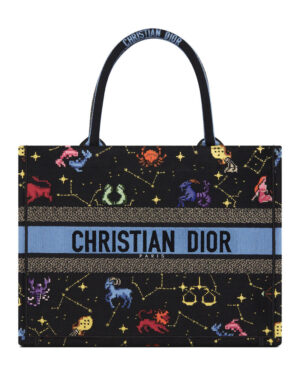 Christian Dior Medium Dior Book Tote Black