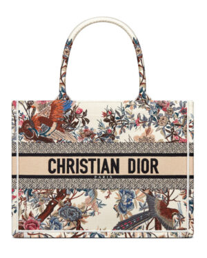 Christian Dior Medium Dior Book Tote Cream