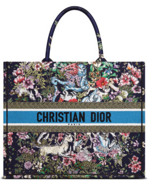 Christian Dior Large Dior Book Tote Black
