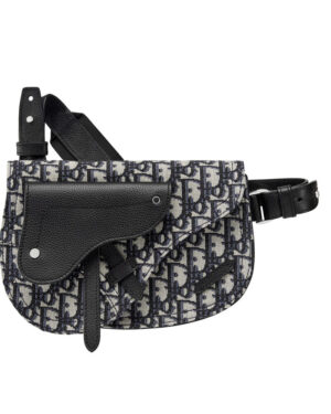 Christian Dior Oblique Messenger bag Dark Blue