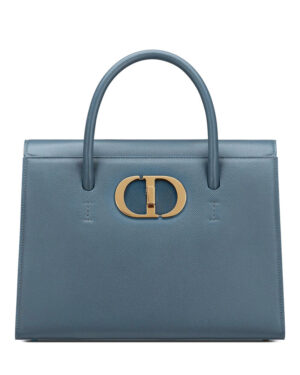 Christian Dior Large St Honore Tote Blue
