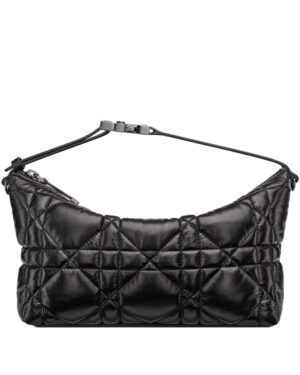 Christian Dior Medium DiorTravel Nomad Pouch Black