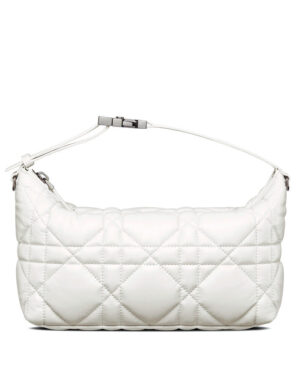 Christian Dior Medium DiorTravel Nomad Pouch Cream