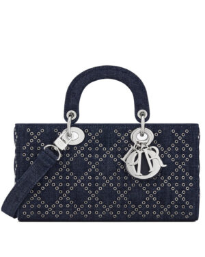 Christian Dior Lady D-Joy Bag Dark Blue