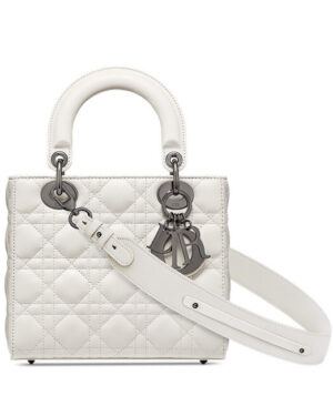 Christian Dior Lady Dior My Abcdior Bag Cream