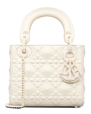 Christian Dior Mini Lady Dior Bag Cream